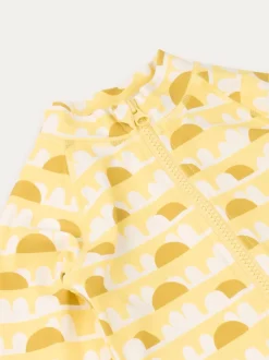 Jaune - KIDLY BY MORI Combinaison Sunsafe à manches 3/4