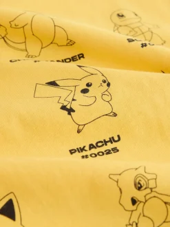 Jaune - T-shirt Pokémon à manches courtes (3-16ans)