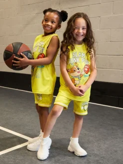 Jaune - Vanilla Underground Paw Patrol Jeu de basket-ball Marshall 2 Pieces pour enfants