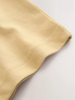 Jaune mou - T-shirt Manches courtes (3-16ans)