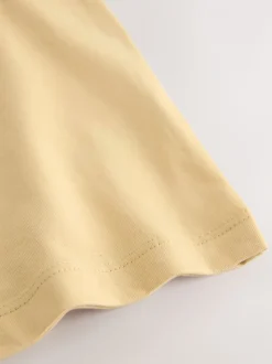 Jaune mou - T-shirt Manches courtes (3-16ans)