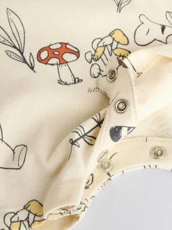 Jaune/Blanc - Lot de 2 barboteuses imprimées Winnie The Pooh pour bébé