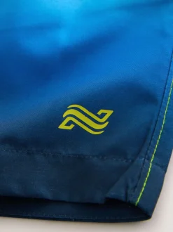 Jaune/Bleu - Ombre Short de bain ({}3-16ans)