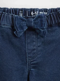 Jean barrel Gap Pull On nœud en maille (0-24mois)