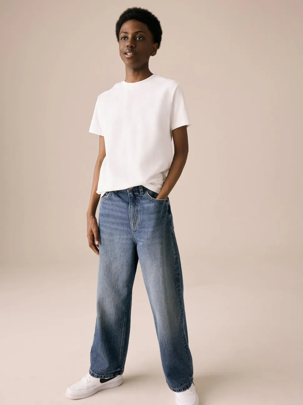 Jean bleu foncé - Jean authentique (3-16ans)