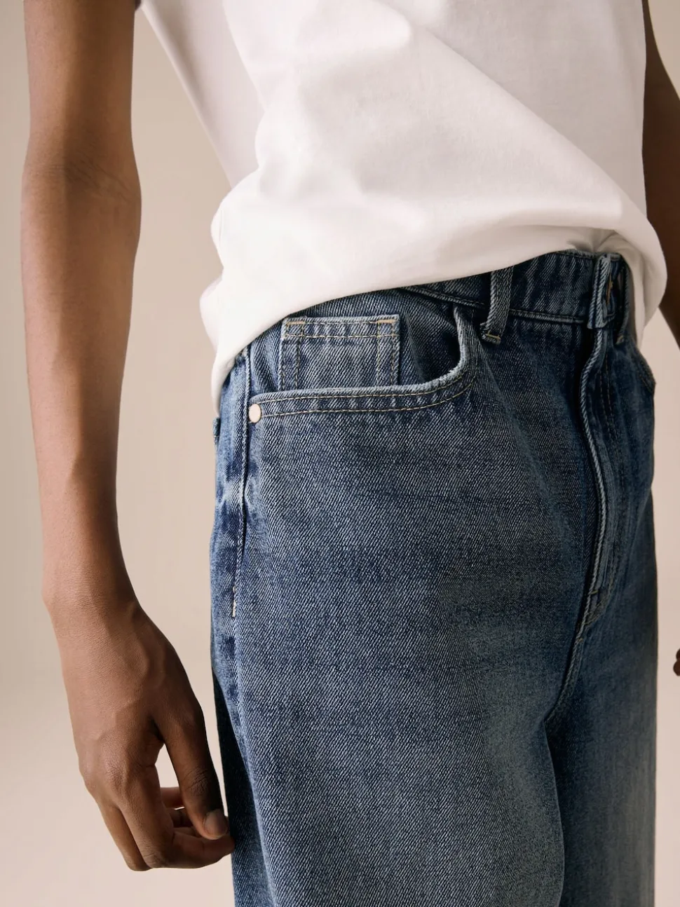 Jean bleu foncé - Jean authentique (3-16ans)