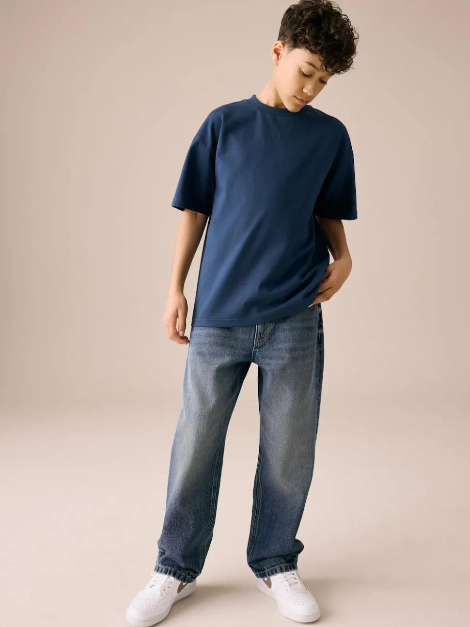 Jean bleu foncé - Jean authentique (3-16ans)