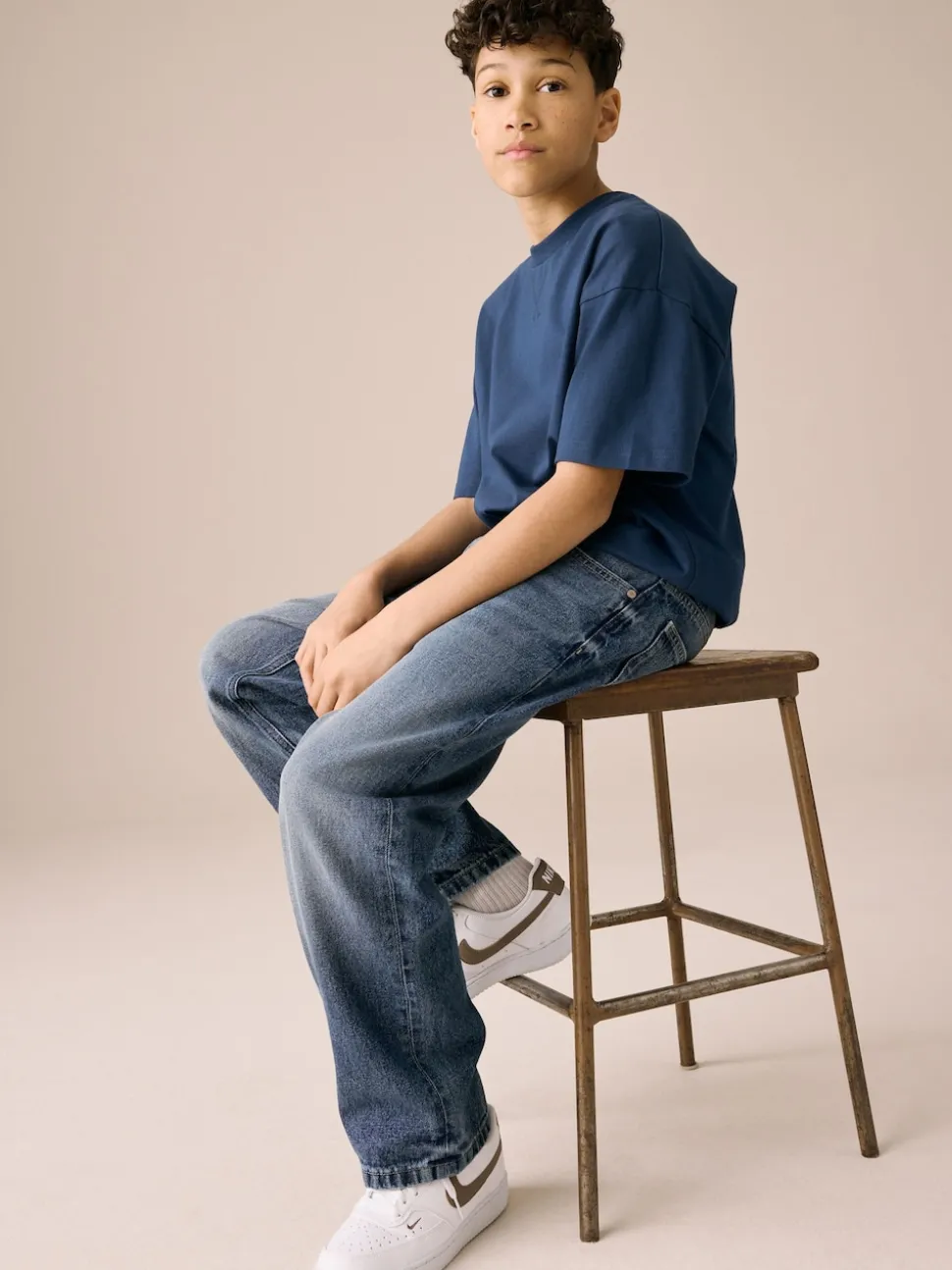 Jean bleu foncé - Jean authentique (3-16ans)