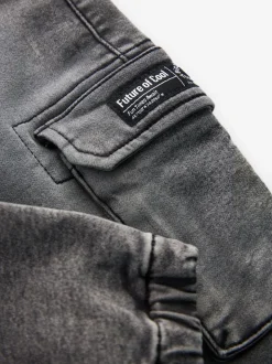 Jean gris - Comfort Cargo Jeans (3mths-7yrs)