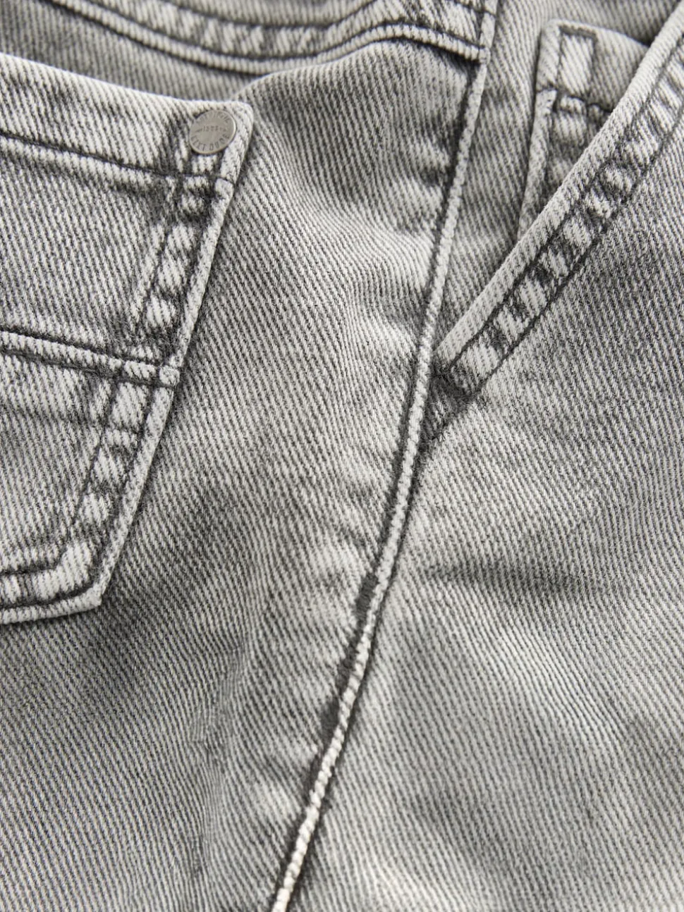 Jean gris - Jeans à plis (3mths-7yrs)