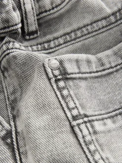 Jean gris - Jeans à plis (3mths-7yrs)