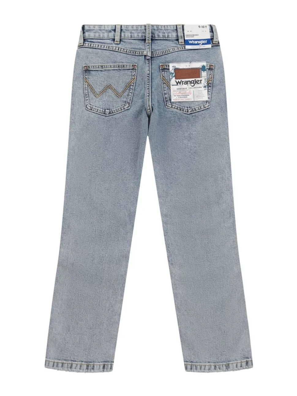 Jean Wrangler Greensboro délavé à la pierre