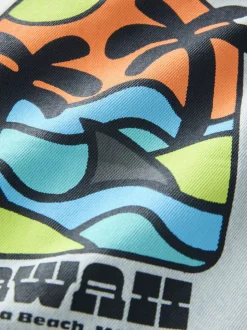 Jena bleu - Chemise à manches courtes avec col à revers (3mois à7ans)