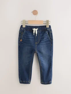 Jena bleu - Lot de 2 jeans jogging confort stretch (3mois-7ans)