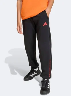 Jogging adidas en polaire à slogan