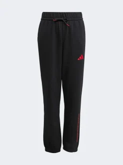 Jogging adidas en polaire à slogan