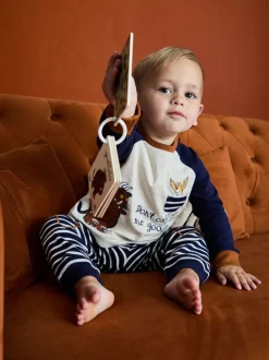 JoJo Maman Bébé Character Pyjama en jersey appliqué