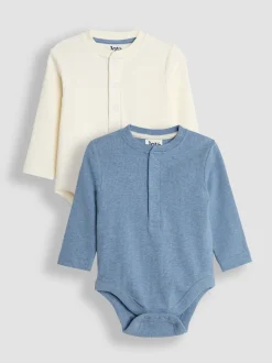 Jojo Maman Bébé Corps nervurés 2 Lot