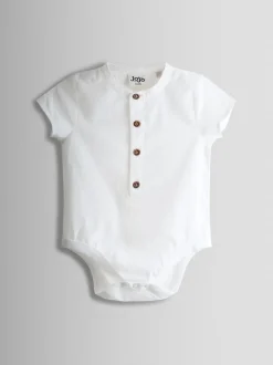 JoJo Maman Bébé ensemble chemise et Shorts grand-père 2 pièces