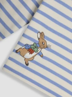 JoJo Maman Bébé 2-Ensemble haut Peter Rabbit™ et legging côtelé