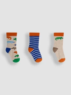 Jojo Maman Bébé 3Lot de chaussettes imprimées