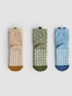 JoJo Maman Bébé 3-Lot dinosaures extra épais Chaussettes