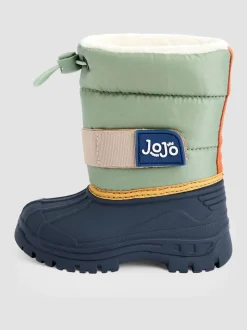 kaki - Bottes de neige JoJo Maman Bébé confortables