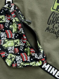 Kaki/vert - T-shirt Minecraft Bag (3-16ans)