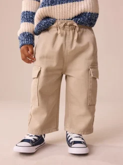 Lavé à la pierre - Pantalon cargo ample (3mois-7ans)