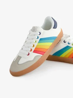 Little Bird by Jools Oliver à semelle en gomme avec Rayure arc-en-ciel