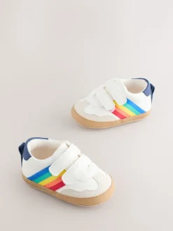 Little Bird by Jools Oliver baskets à semelle en gomme à bande arc-en-ciel