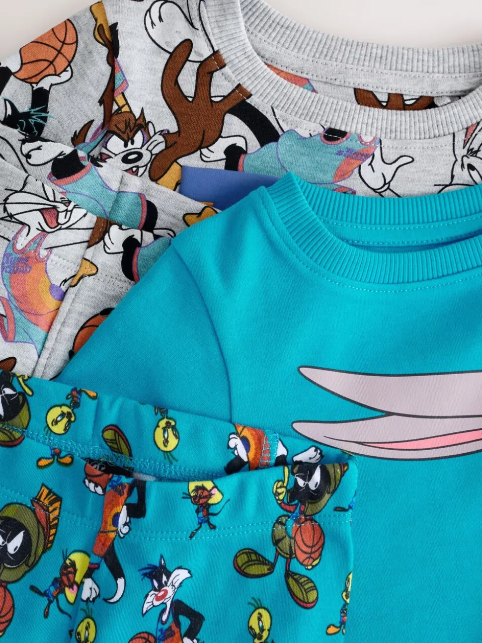 Looney Tunes multicolore - Lot de 3 pyjamas sous licence Snuggle (9mois à8ans)