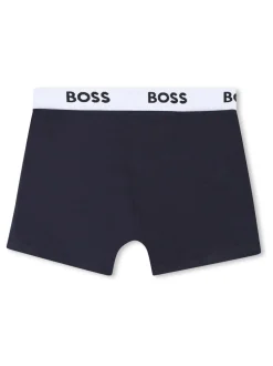 Lot 3 boxers à logo BOSS