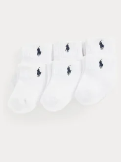 Lot 6 paires de chaussettes Polo Ralph Lauren bébé