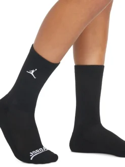 Lot de 6 paires de chaussettes Jordan Legend Crew noires