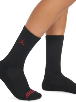 Lot de 6 paires de chaussettes Jordan Legend Crew noires