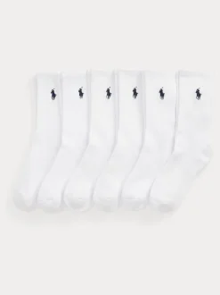 Lot de 6 paires de Chaussettes Col rond Polo Ralph Lauren enfant