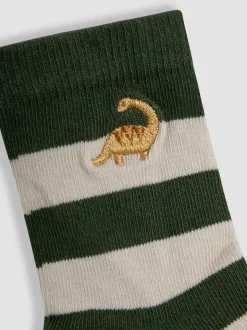 Lot de 3 paires de chaussettes imprimées JoJo Maman Bébé