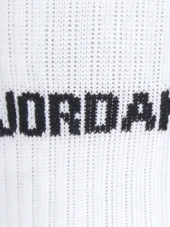 Lot de 6 paires de Chaussettes Jordan Legend Col rond Blanches