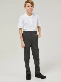Lot de 2 pantalons Trutex garçon gris pour l’école