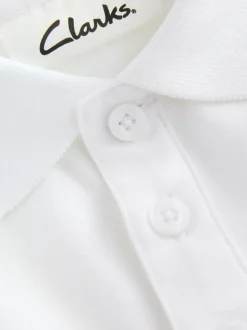 Lot de 5 polos Clarks Boys School à manches courtes