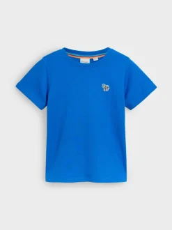 Lot de 5 t-shirts Paul Smith Junior bleu/blanc/gris Signature garçon