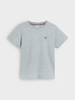 Lot de 5 t-shirts Paul Smith Junior bleu/blanc/gris Signature garçon