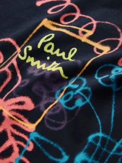 Lot de 3 T-shirts Paul Smith Junior Graphique bleu/blanc/noir