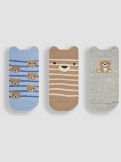 Lot de 3chaussettes JoJo Maman Bébé ours