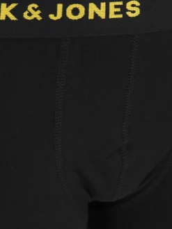 Lot deJACK & JONES JUNIOR boxers noirs à logo 7