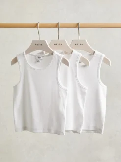 LotReiss de débardeurs côtelés extensibles en coton Jaden 3 3