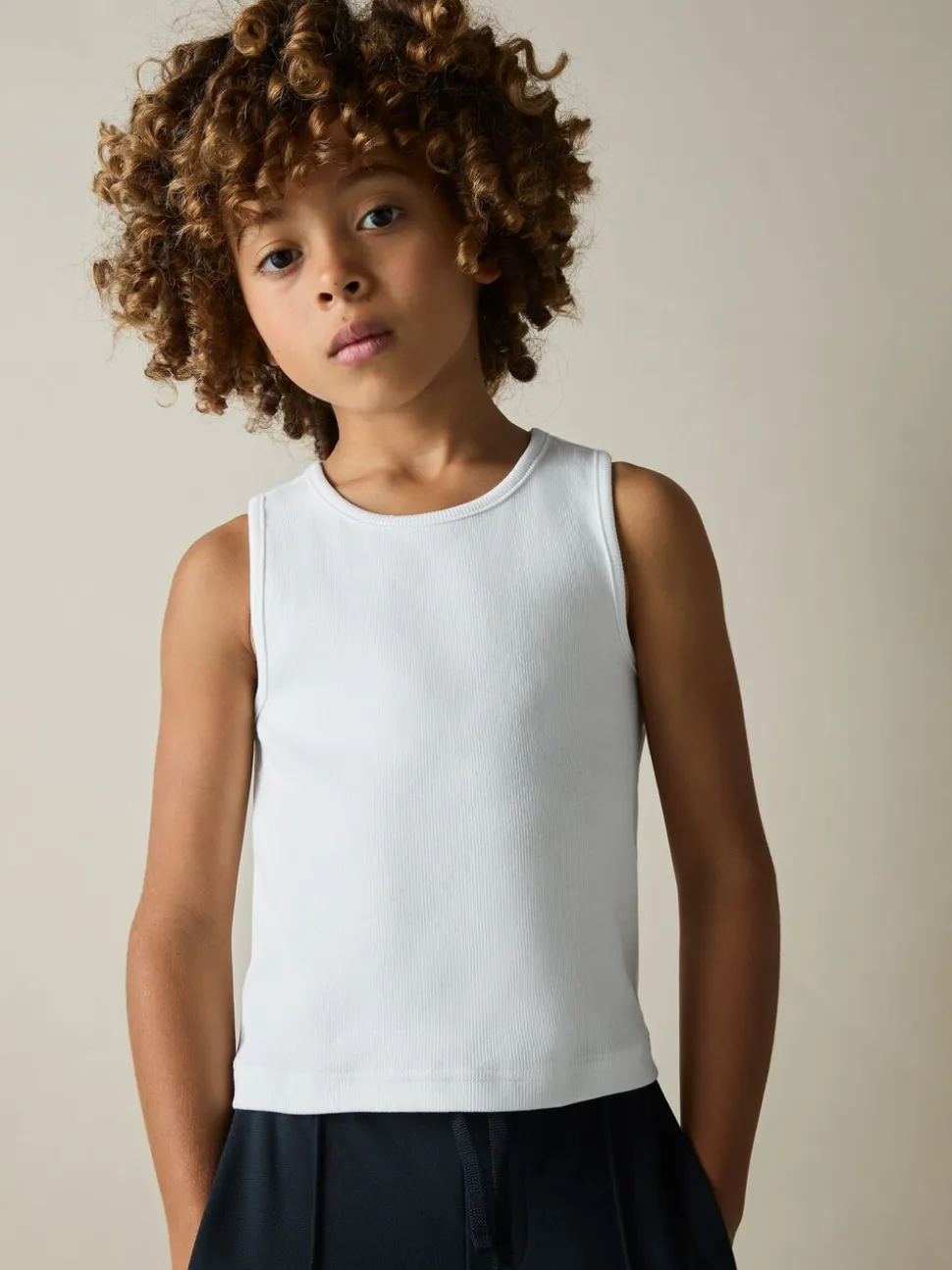 LotReiss de débardeurs côtelés extensibles en coton Jaden 3 3