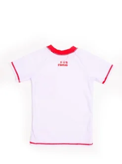 Maillot de bain Soliswim Rash Guard blanc