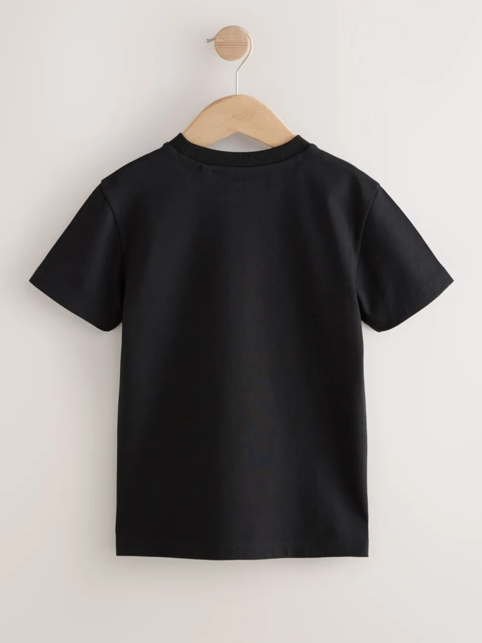 Manette noire/multicolore - T-shirt imprimé graphique à manches courtes coupe régulière (3-16ans)